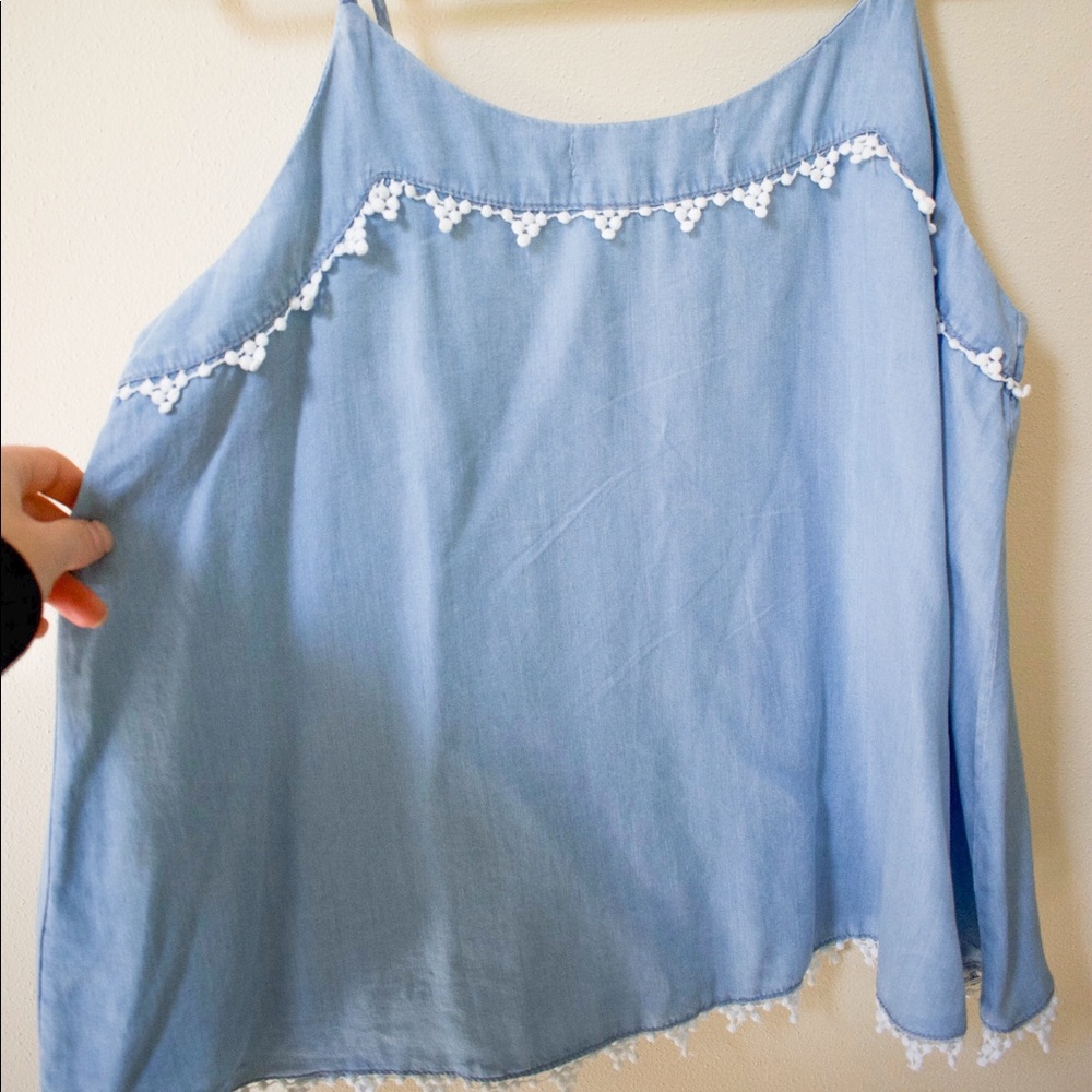Fun Blue Summer Tanktop! - Picture 2 of 4